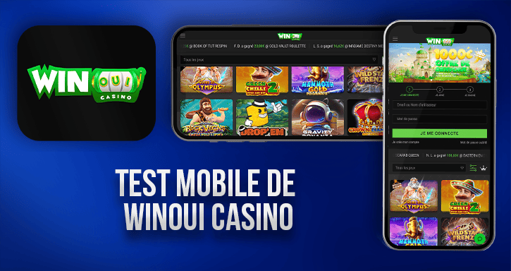 Application mobile WinOui casino