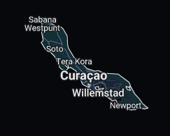 Carte de Curaçao WinOui Casino